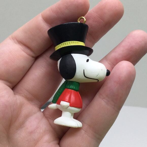 Rare Wilton Vintage Peanuts Snoopy Collectible Christmas Ornaments Lot of 3 - Picture 7 of 11